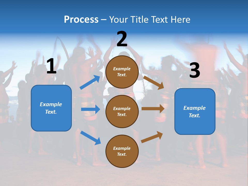 Kecak Dance, Bali, Indonesia (Fire Dance) PowerPoint Template