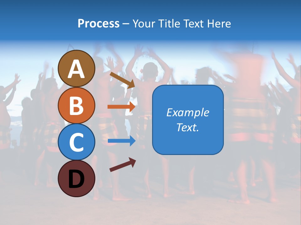 Kecak Dance, Bali, Indonesia (Fire Dance) PowerPoint Template