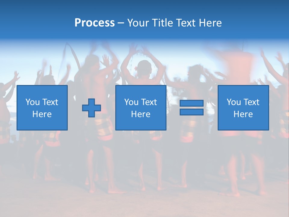 Kecak Dance, Bali, Indonesia (Fire Dance) PowerPoint Template