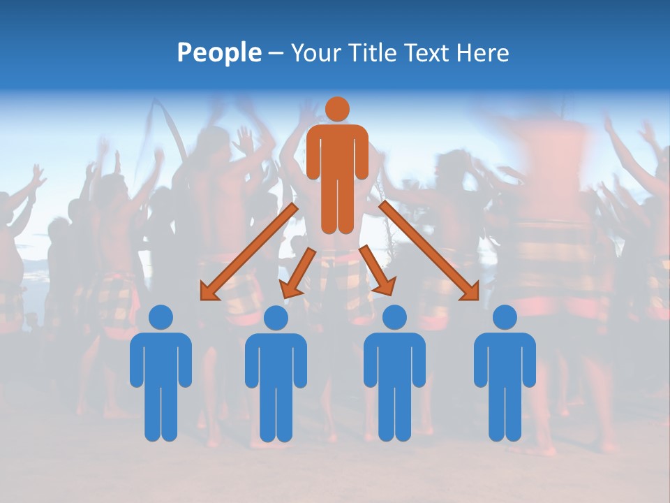 Kecak Dance, Bali, Indonesia (Fire Dance) PowerPoint Template