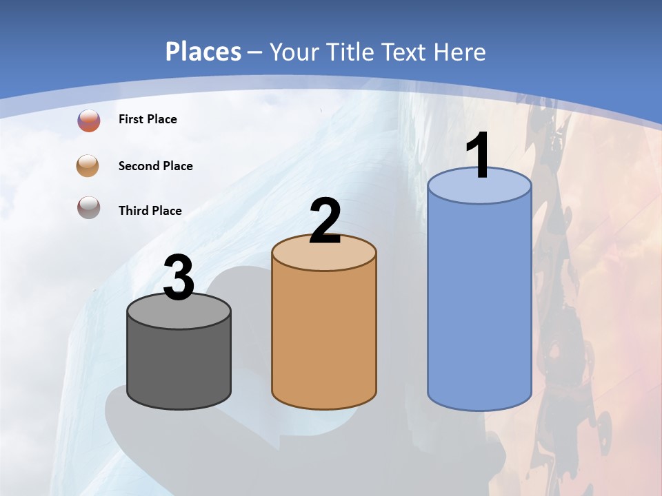 Monorail Going Through Emp Building In Seattle PowerPoint Template