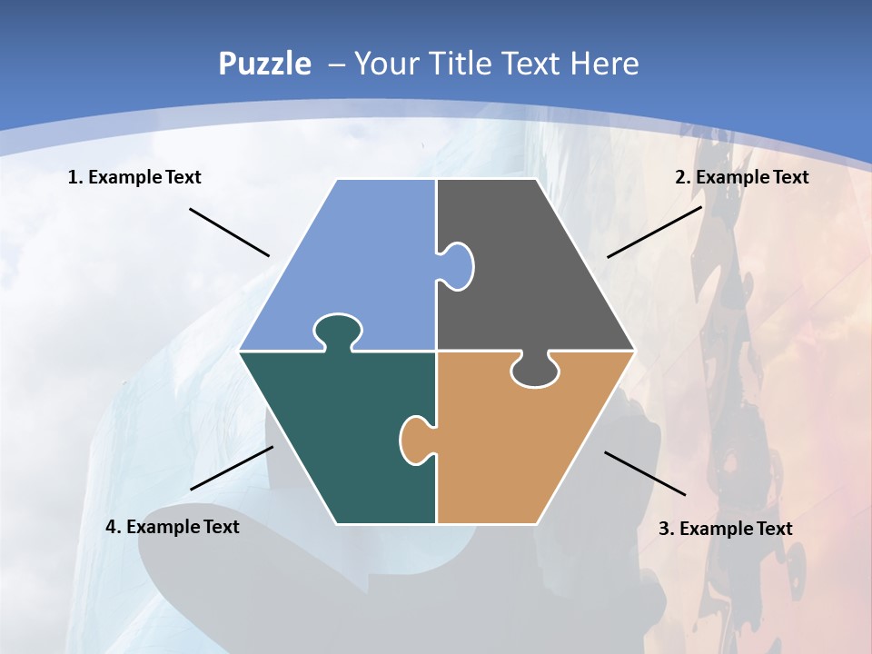 Monorail Going Through Emp Building In Seattle PowerPoint Template