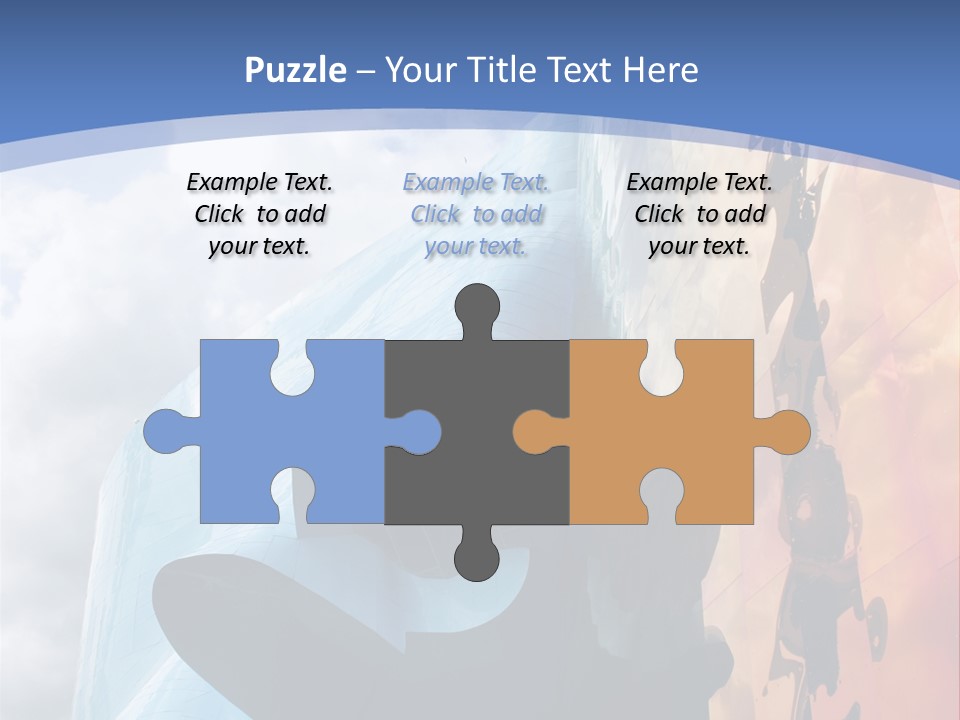 Monorail Going Through Emp Building In Seattle PowerPoint Template