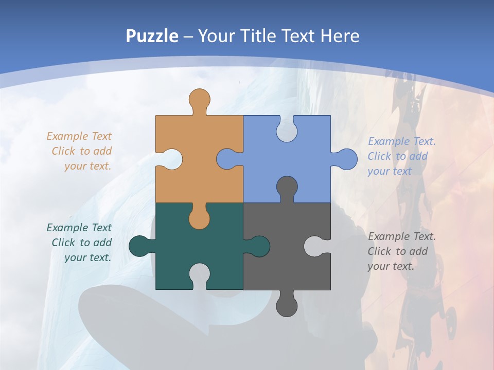 Monorail Going Through Emp Building In Seattle PowerPoint Template