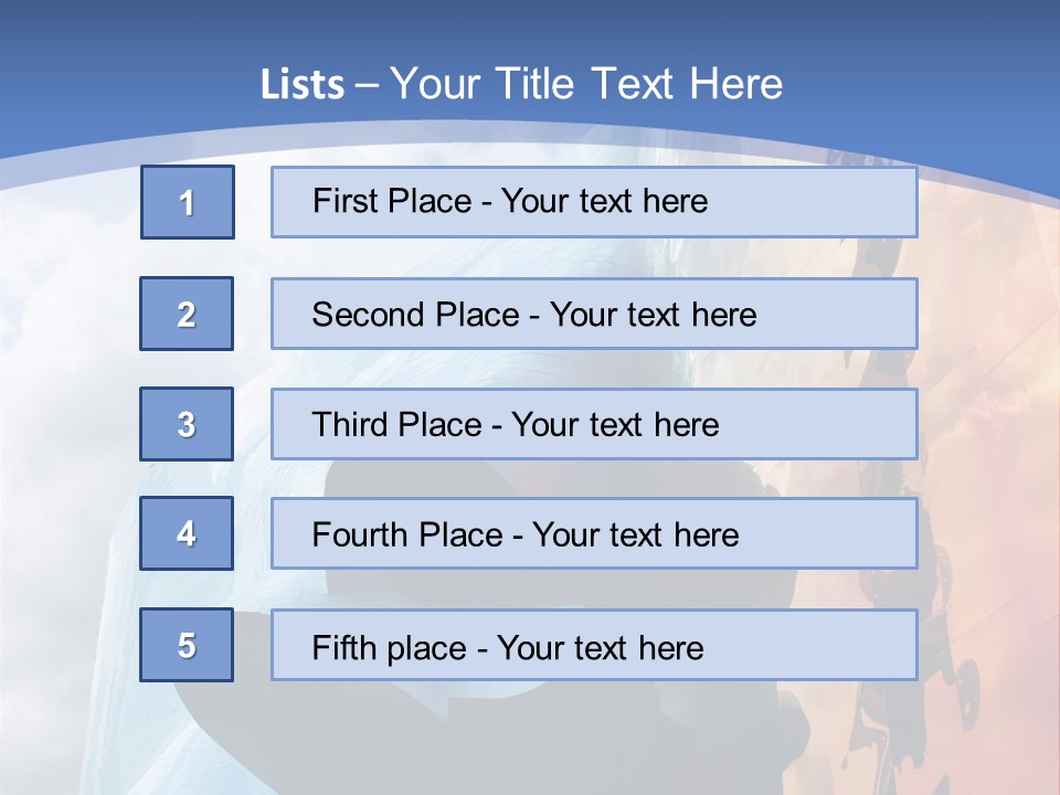 Monorail Going Through Emp Building In Seattle PowerPoint Template