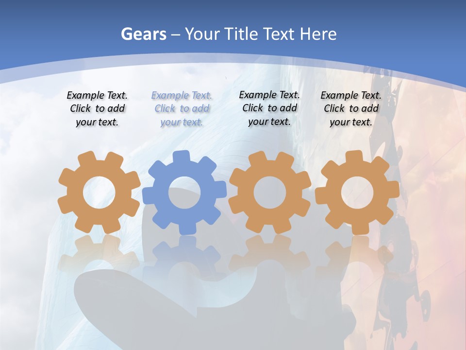 Monorail Going Through Emp Building In Seattle PowerPoint Template