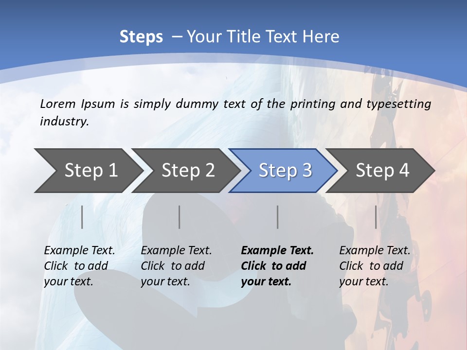 Monorail Going Through Emp Building In Seattle PowerPoint Template