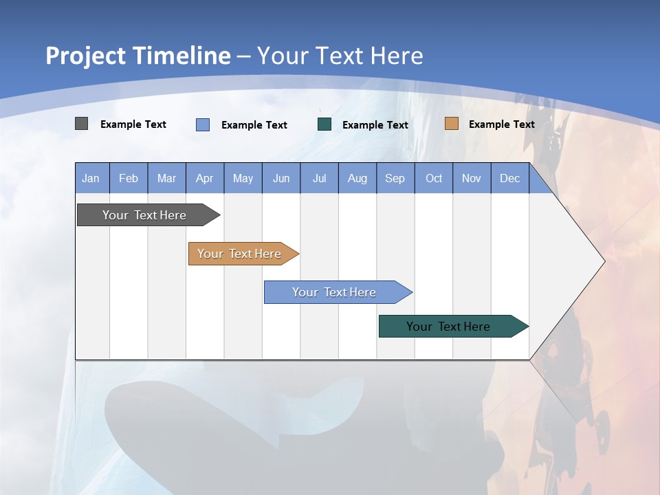 Monorail Going Through Emp Building In Seattle PowerPoint Template