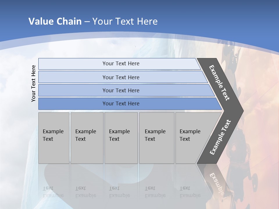 Monorail Going Through Emp Building In Seattle PowerPoint Template