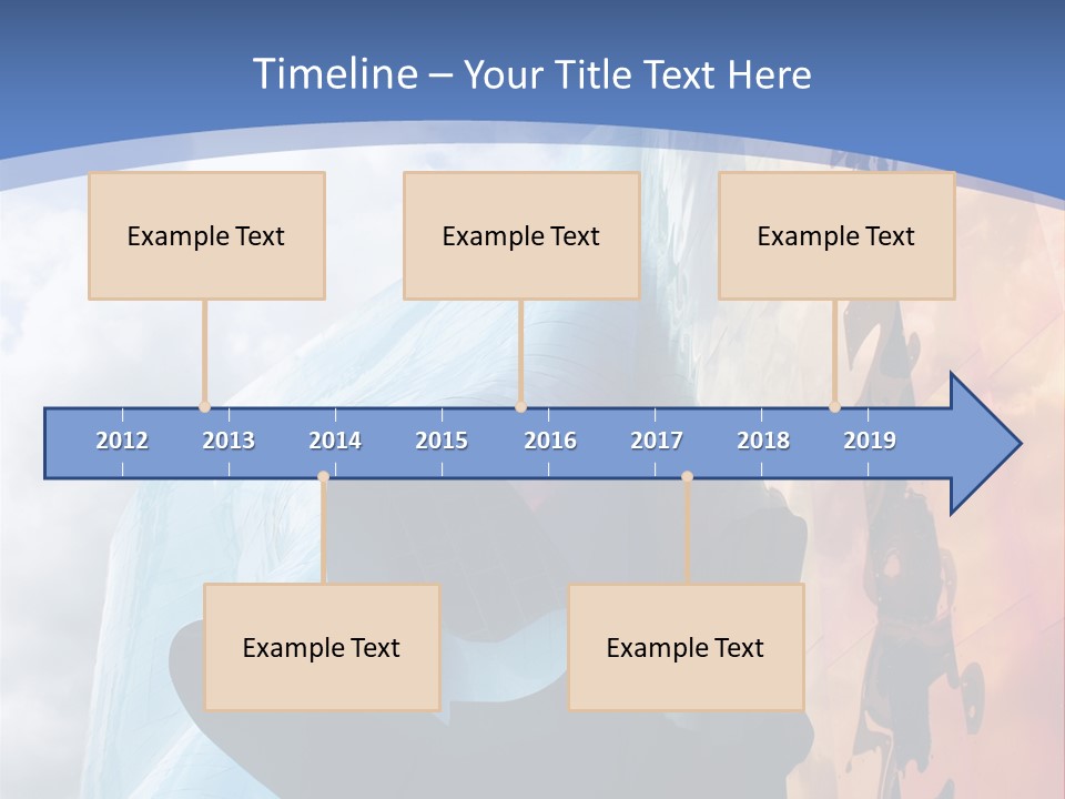 Monorail Going Through Emp Building In Seattle PowerPoint Template