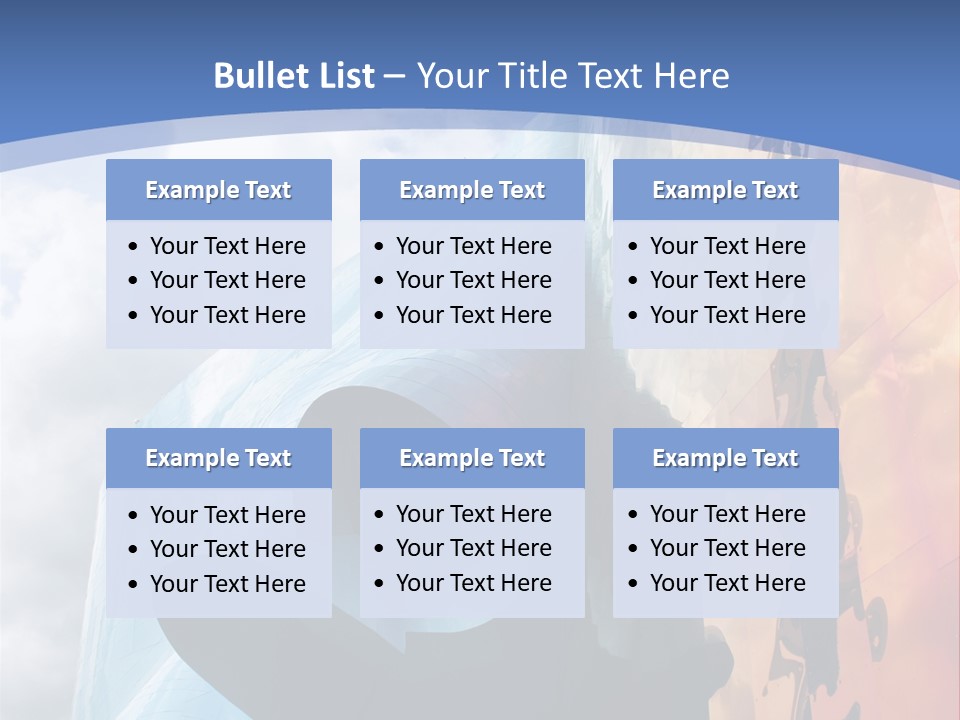 Monorail Going Through Emp Building In Seattle PowerPoint Template