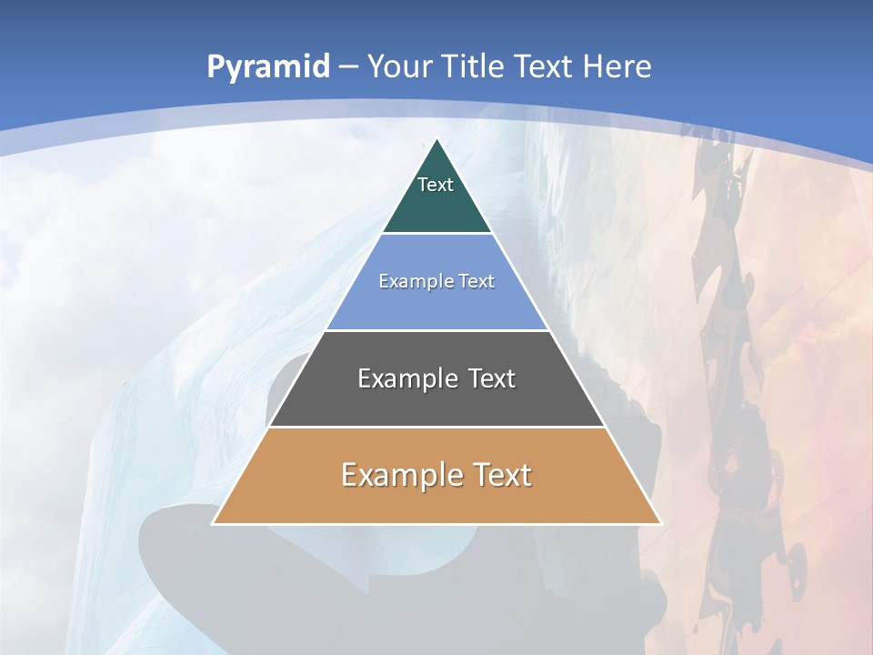 Monorail Going Through Emp Building In Seattle PowerPoint Template