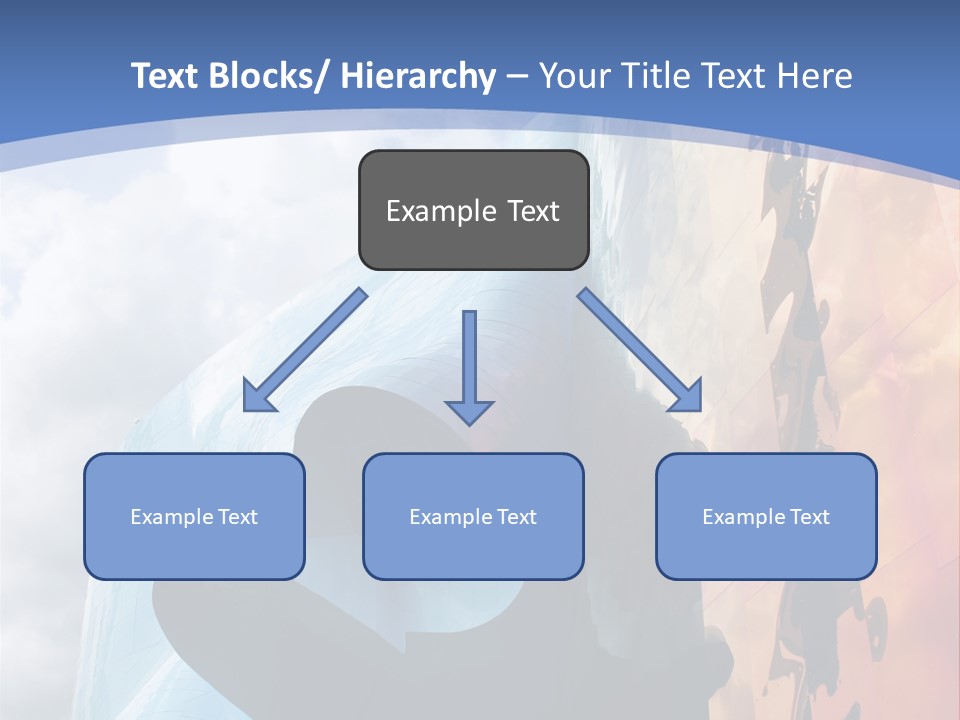 Monorail Going Through Emp Building In Seattle PowerPoint Template