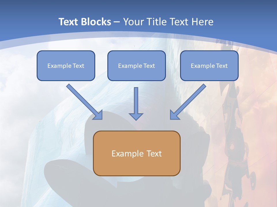 Monorail Going Through Emp Building In Seattle PowerPoint Template