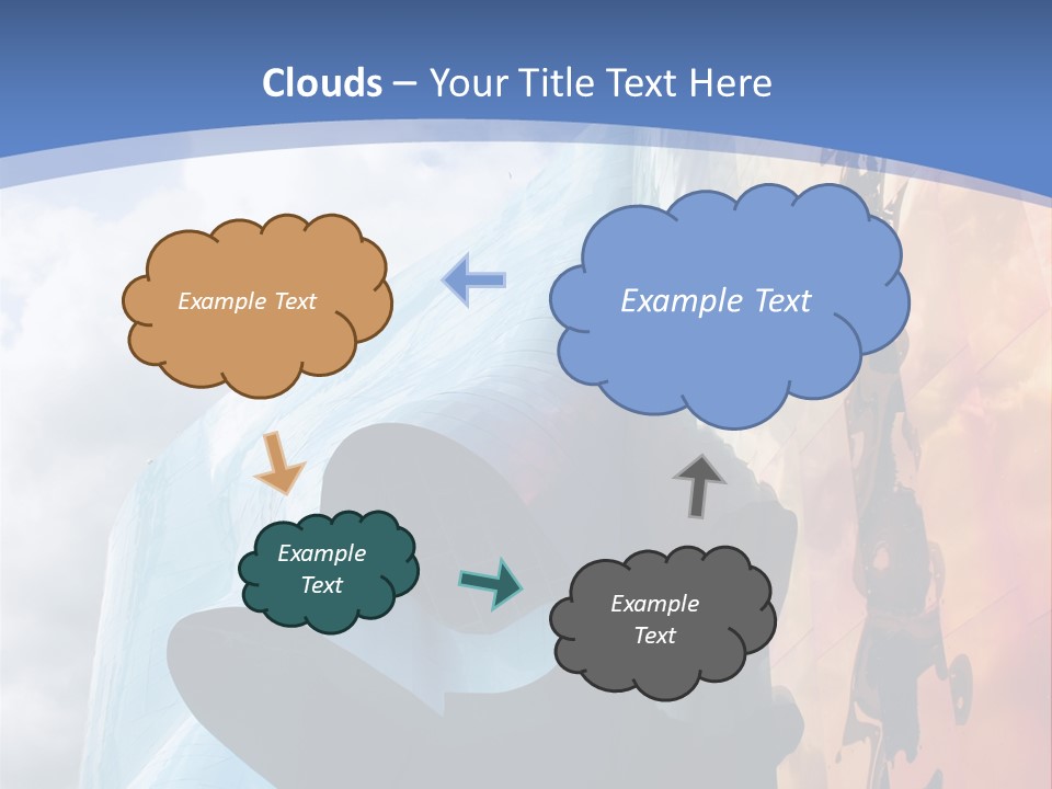 Monorail Going Through Emp Building In Seattle PowerPoint Template