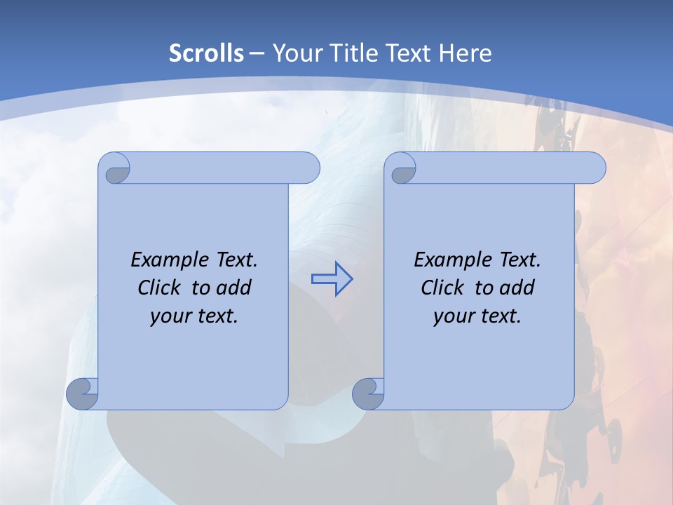 Monorail Going Through Emp Building In Seattle PowerPoint Template