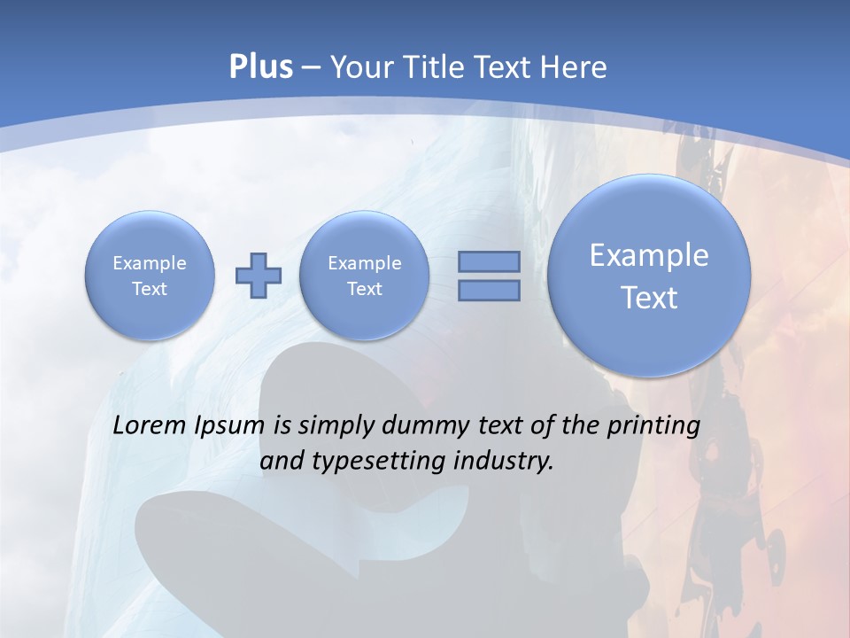 Monorail Going Through Emp Building In Seattle PowerPoint Template