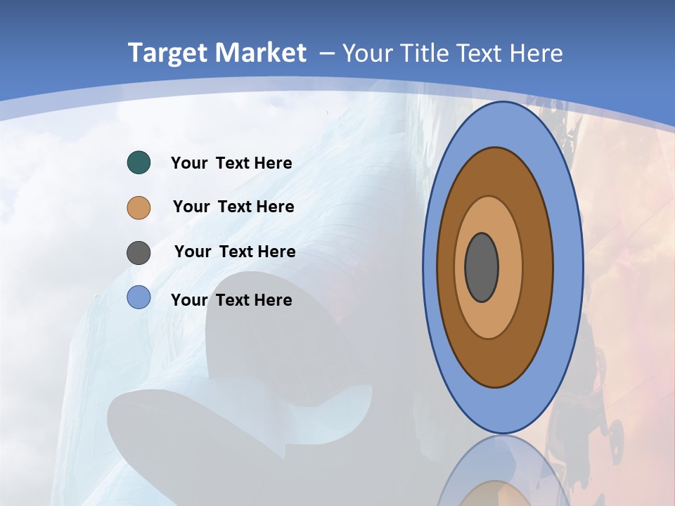 Monorail Going Through Emp Building In Seattle PowerPoint Template