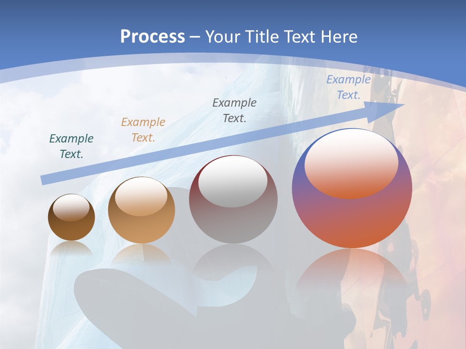 Monorail Going Through Emp Building In Seattle PowerPoint Template