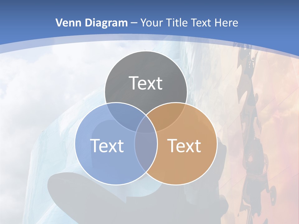 Monorail Going Through Emp Building In Seattle PowerPoint Template