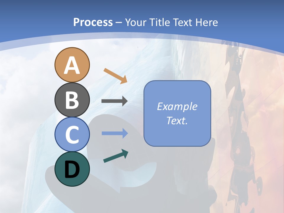Monorail Going Through Emp Building In Seattle PowerPoint Template