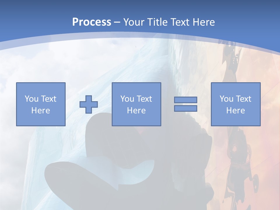 Monorail Going Through Emp Building In Seattle PowerPoint Template