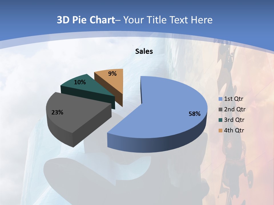 Monorail Going Through Emp Building In Seattle PowerPoint Template