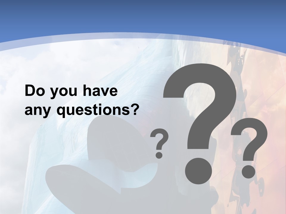 Monorail Going Through Emp Building In Seattle PowerPoint Template