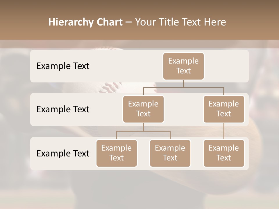 Baseball Player Makes Contact With The Ball And Bat PowerPoint Template