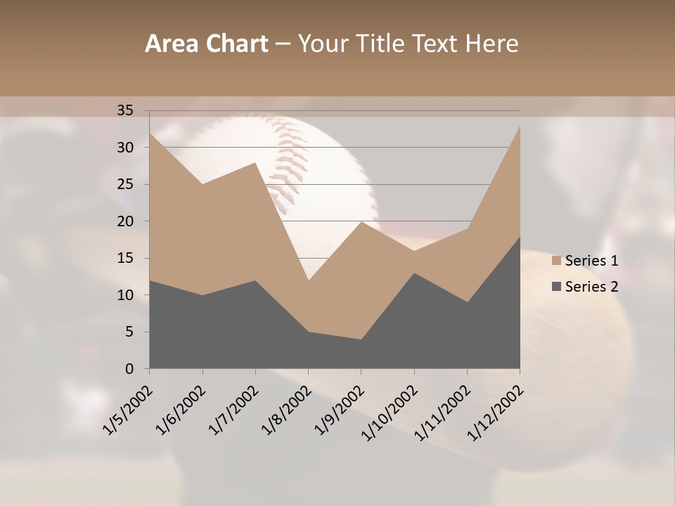 Baseball Player Makes Contact With The Ball And Bat PowerPoint Template