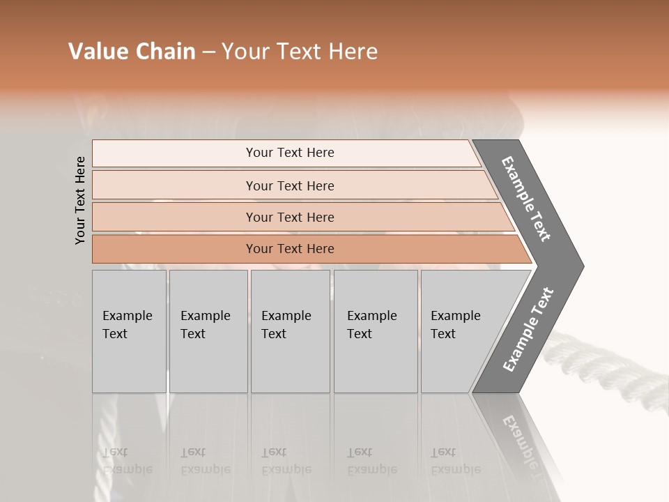 A Business Team Playing Tug Of War In An Intense Struggle PowerPoint Template