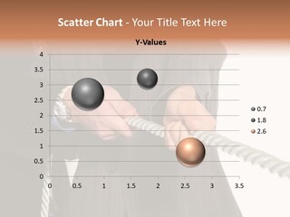 A Business Team Playing Tug Of War In An Intense Struggle PowerPoint Template