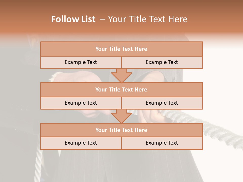 A Business Team Playing Tug Of War In An Intense Struggle PowerPoint Template