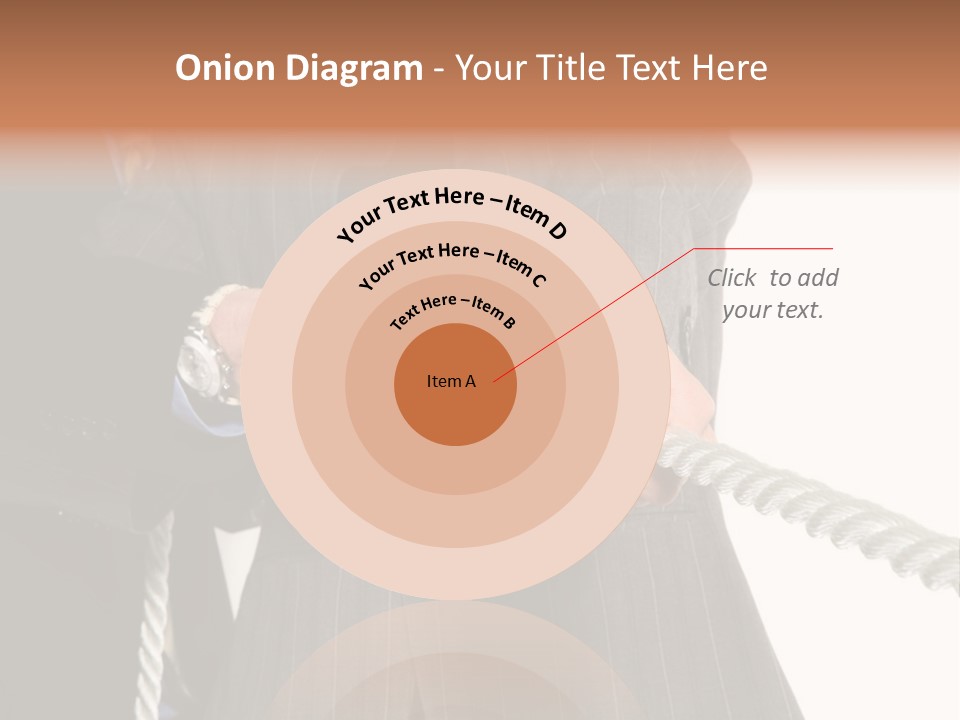 A Business Team Playing Tug Of War In An Intense Struggle PowerPoint Template