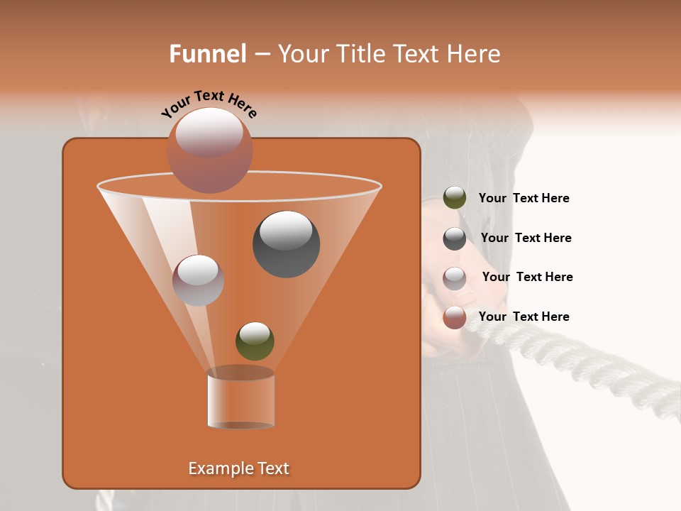 A Business Team Playing Tug Of War In An Intense Struggle PowerPoint Template