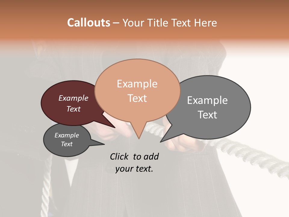 A Business Team Playing Tug Of War In An Intense Struggle PowerPoint Template