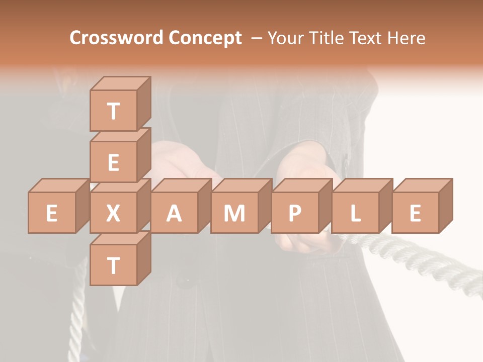 A Business Team Playing Tug Of War In An Intense Struggle PowerPoint Template