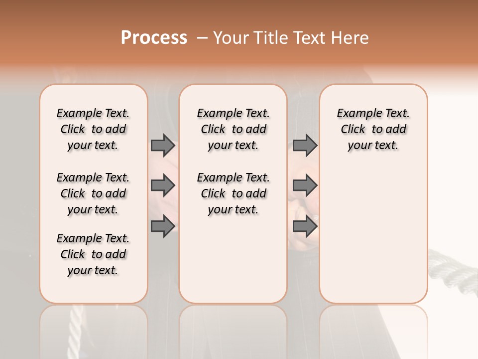 A Business Team Playing Tug Of War In An Intense Struggle PowerPoint Template