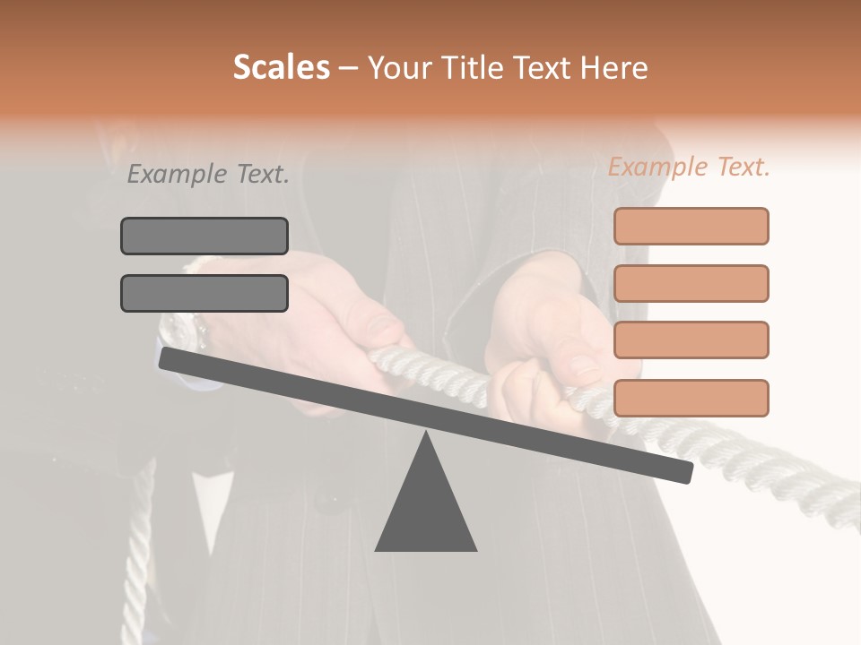 A Business Team Playing Tug Of War In An Intense Struggle PowerPoint Template