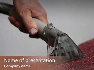 Cleaning Carpet PowerPoint Template