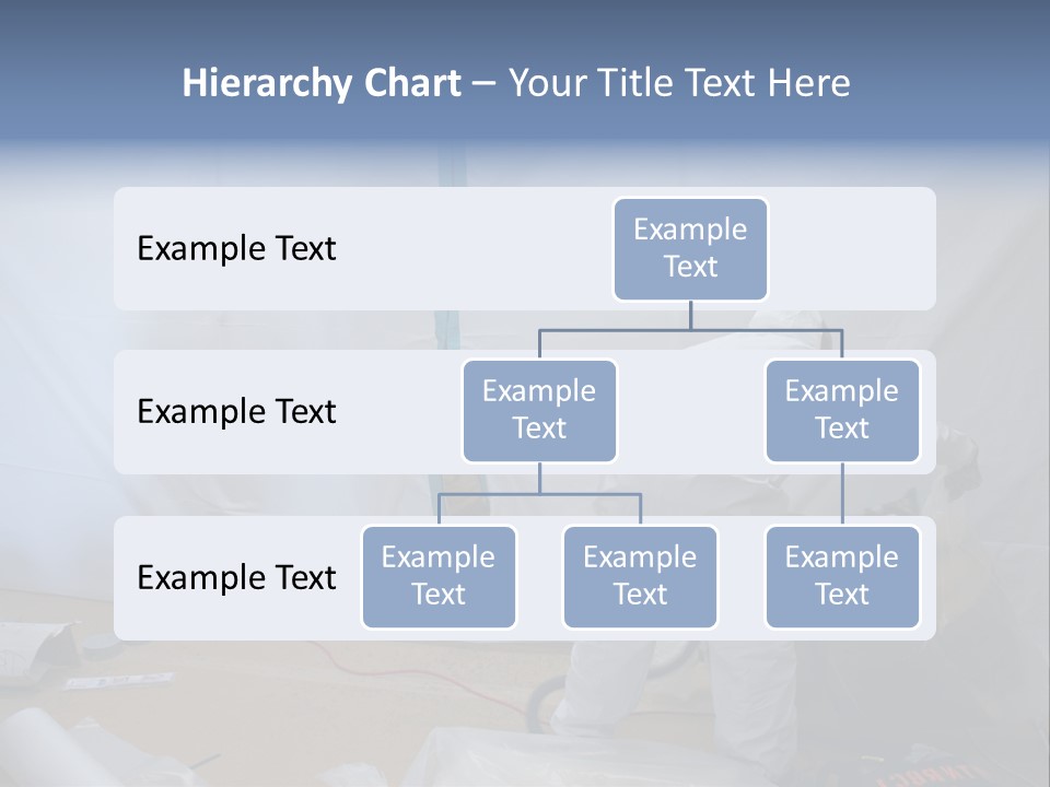A Man In White Coveralls Painting A Wall PowerPoint Template