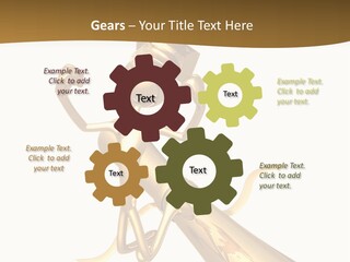 Golden Grad Jumping For Joy Graduation Concept With Diploma PowerPoint Template