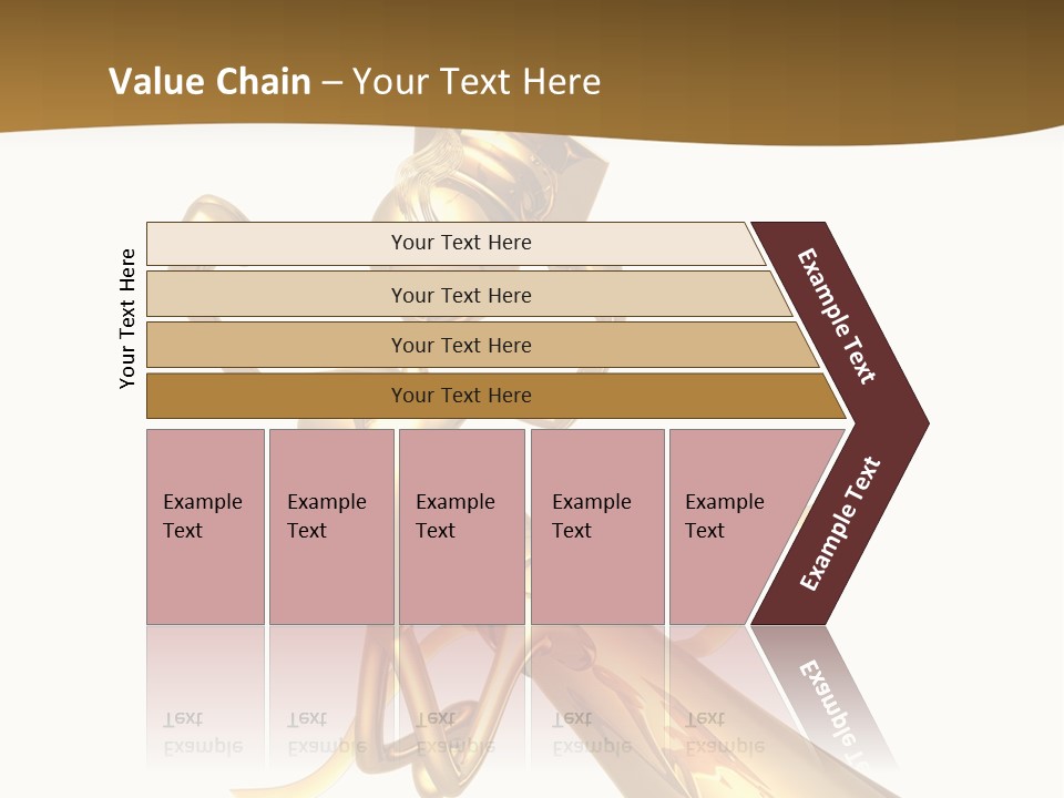 Golden Grad Jumping For Joy Graduation Concept With Diploma PowerPoint Template