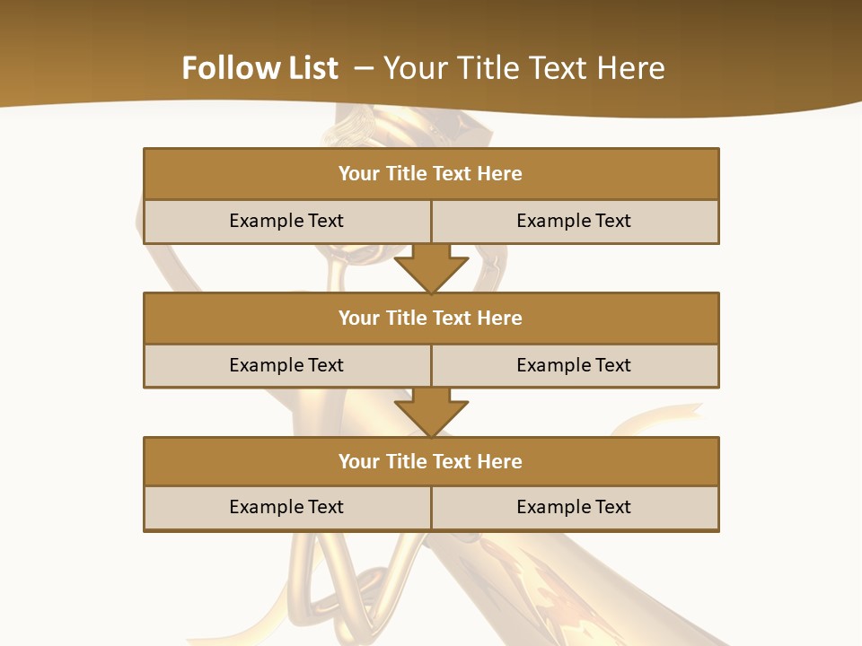 Golden Grad Jumping For Joy Graduation Concept With Diploma PowerPoint Template