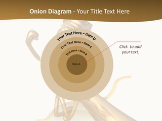 Golden Grad Jumping For Joy Graduation Concept With Diploma PowerPoint Template