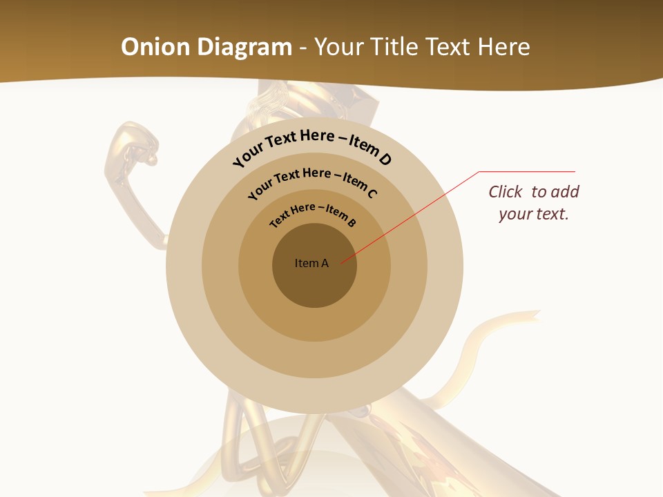 Golden Grad Jumping For Joy Graduation Concept With Diploma PowerPoint Template