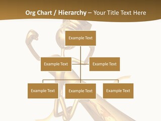 Golden Grad Jumping For Joy Graduation Concept With Diploma PowerPoint Template