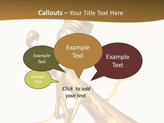 Golden Grad Jumping For Joy Graduation Concept With Diploma PowerPoint Template