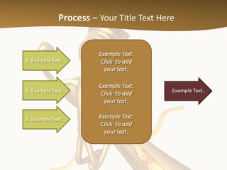 Golden Grad Jumping For Joy Graduation Concept With Diploma PowerPoint Template