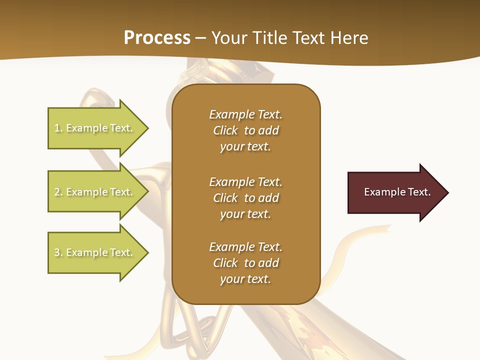 Golden Grad Jumping For Joy Graduation Concept With Diploma PowerPoint Template